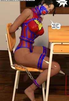 New Arkham For Superheroines 3- Back to School007