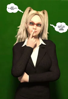 New Arkham For Superheroines 3- Back to School009