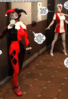 New Arkham For Superheroines 3- Back to School010