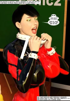 New Arkham For Superheroines 3- Back to School015
