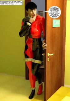 New Arkham For Superheroines 3- Back to School016