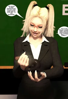 New Arkham For Superheroines 3- Back to School018