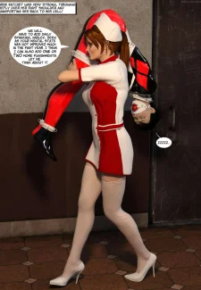 New Arkham For Superheroines 3- Back to School032