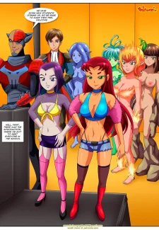 Raven’s Lust- Palcomix (Teen Titans)008