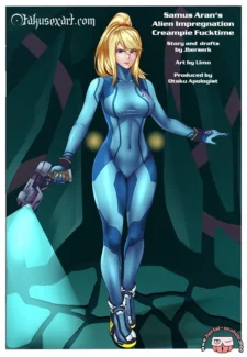 Samus Aran's Alien Impregnation Creampie Fucktime- Limn (Metroid)
