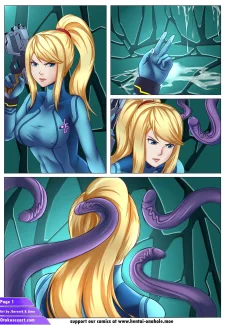 Samus Aran’s Alien Impregnation Creampie Fucktime011