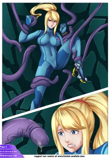 Samus Aran’s Alien Impregnation Creampie Fucktime014