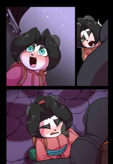 Story of the town panda and the country panda003