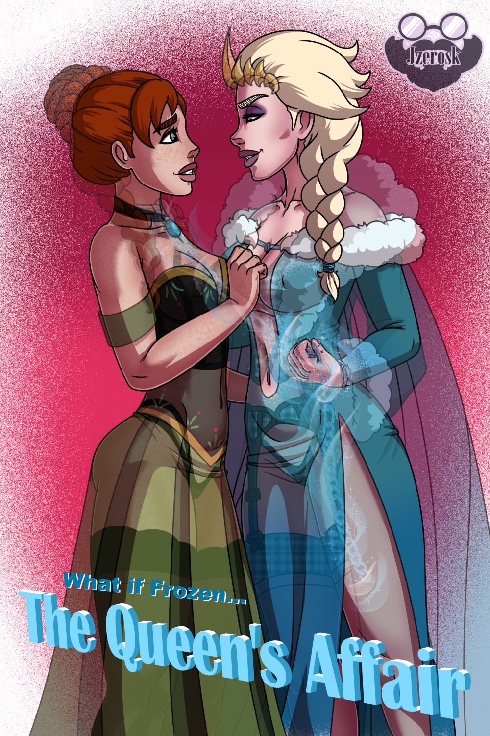 Frozen Hot Lesbian Sex - The Queen's Affair (Frozen) by JZerosk - Porn Cartoon Comics
