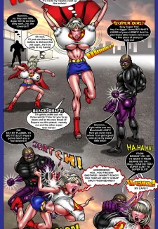 Wonder Woman Vs Black Shaft- Smudge005