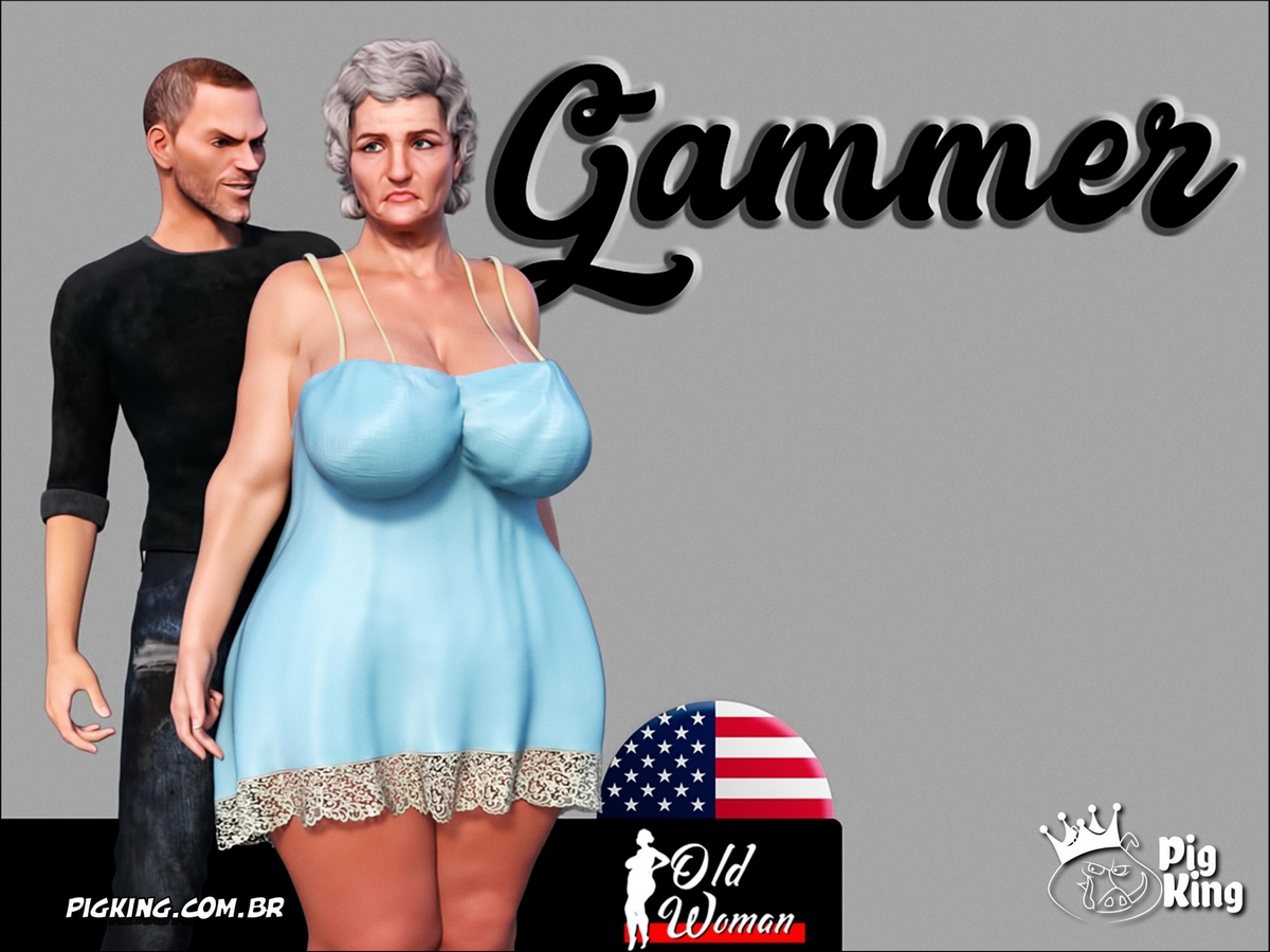 1200px x 900px - Gammer â€“ PigKig (Old Woman) - Porn Cartoon Comics