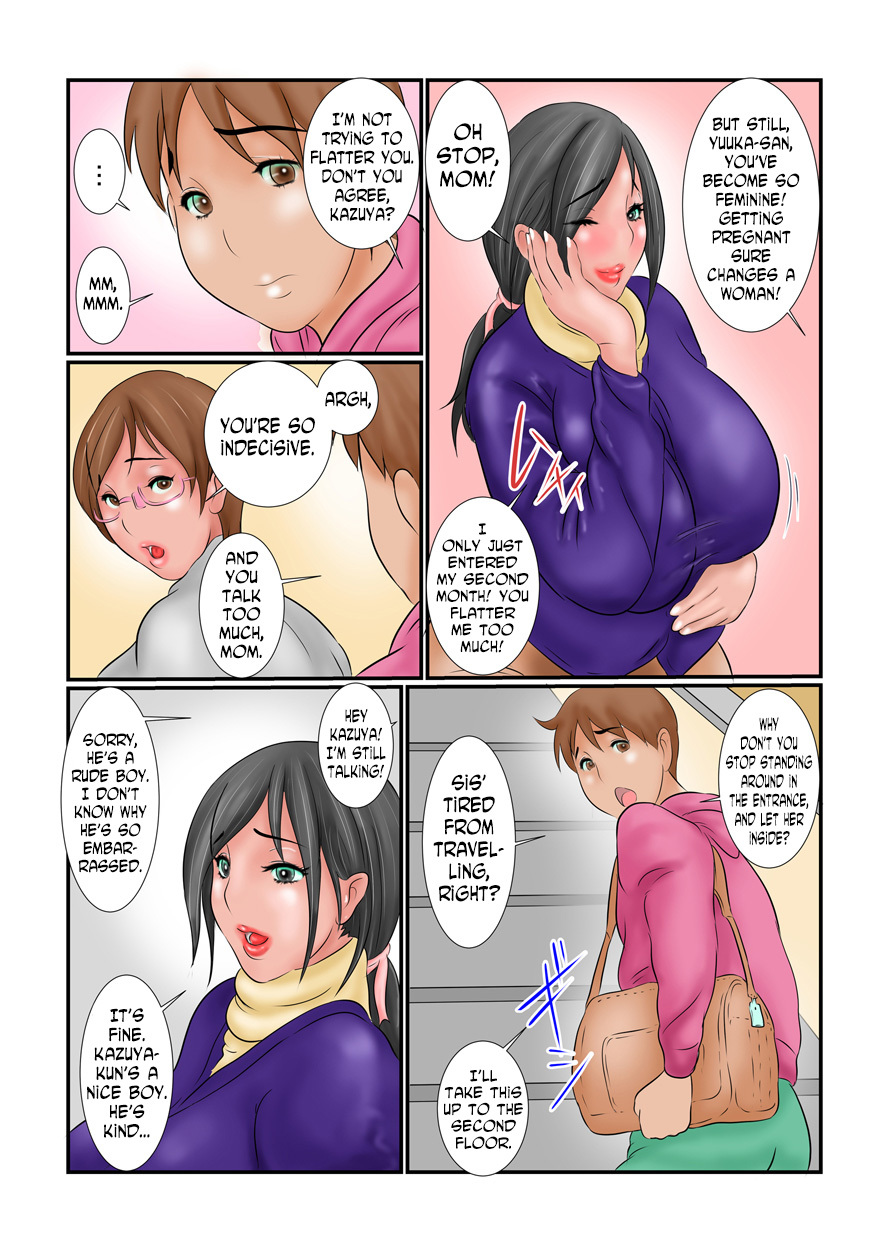 My Brothers Wife is a Pregnant Slut- Hentai photo