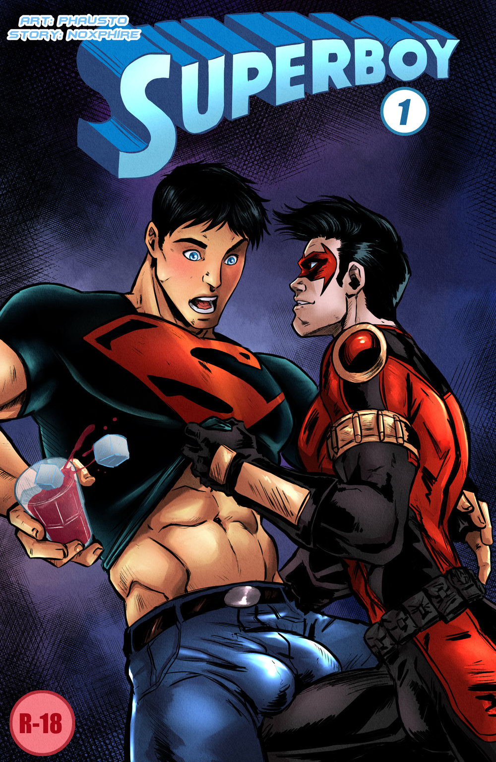 Titans Robin And Batman Gay Porn - Phausto- Superboy (Batman, Superman) - Porn Cartoon Comics