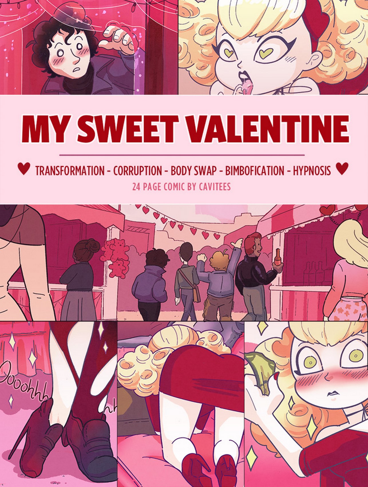 Cavitees â€“ My Sweet Valentine - Porn Cartoon Comics