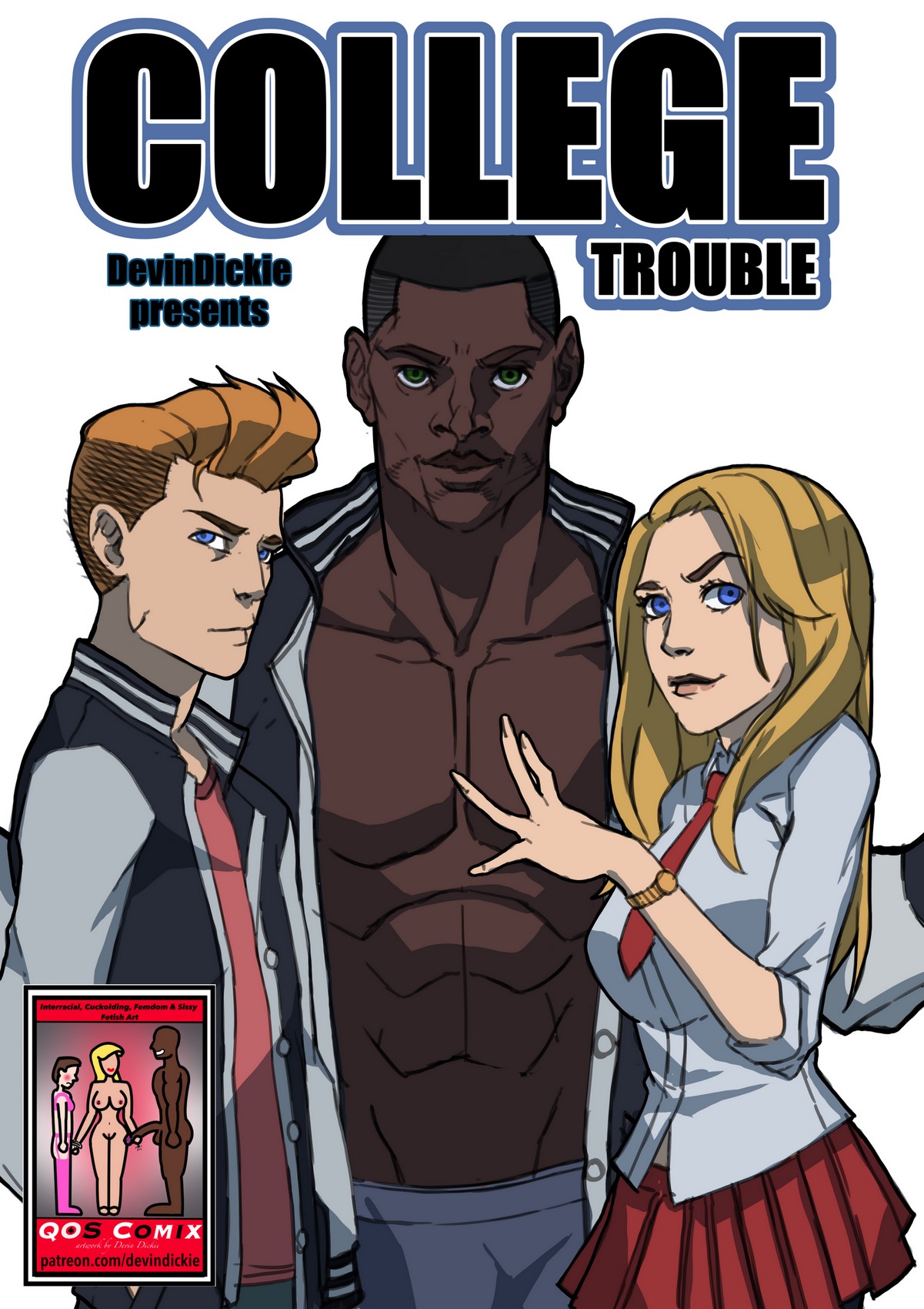 1201px x 1700px - Devin Dickie â€“ College Trouble - Porn Cartoon Comics