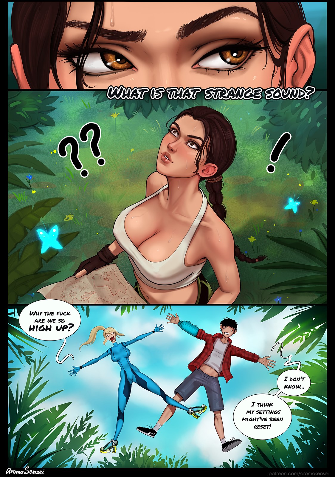 Lara Croft Xxx Cartoons Free - Waifunator vol.5- Aromasensei, Lara Croft [Metroid] - Porn Cartoon Comics