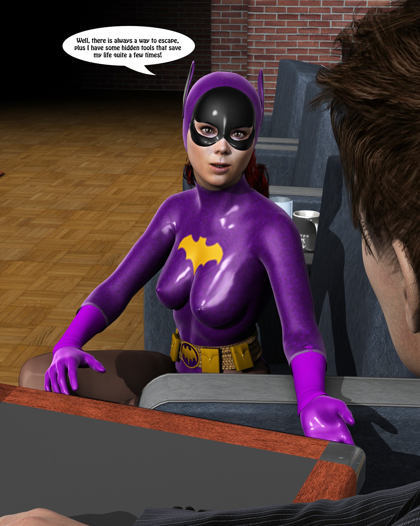 Batgirl â€“ The Gotham Show- Yvonne Craig - Porn Cartoon Comics