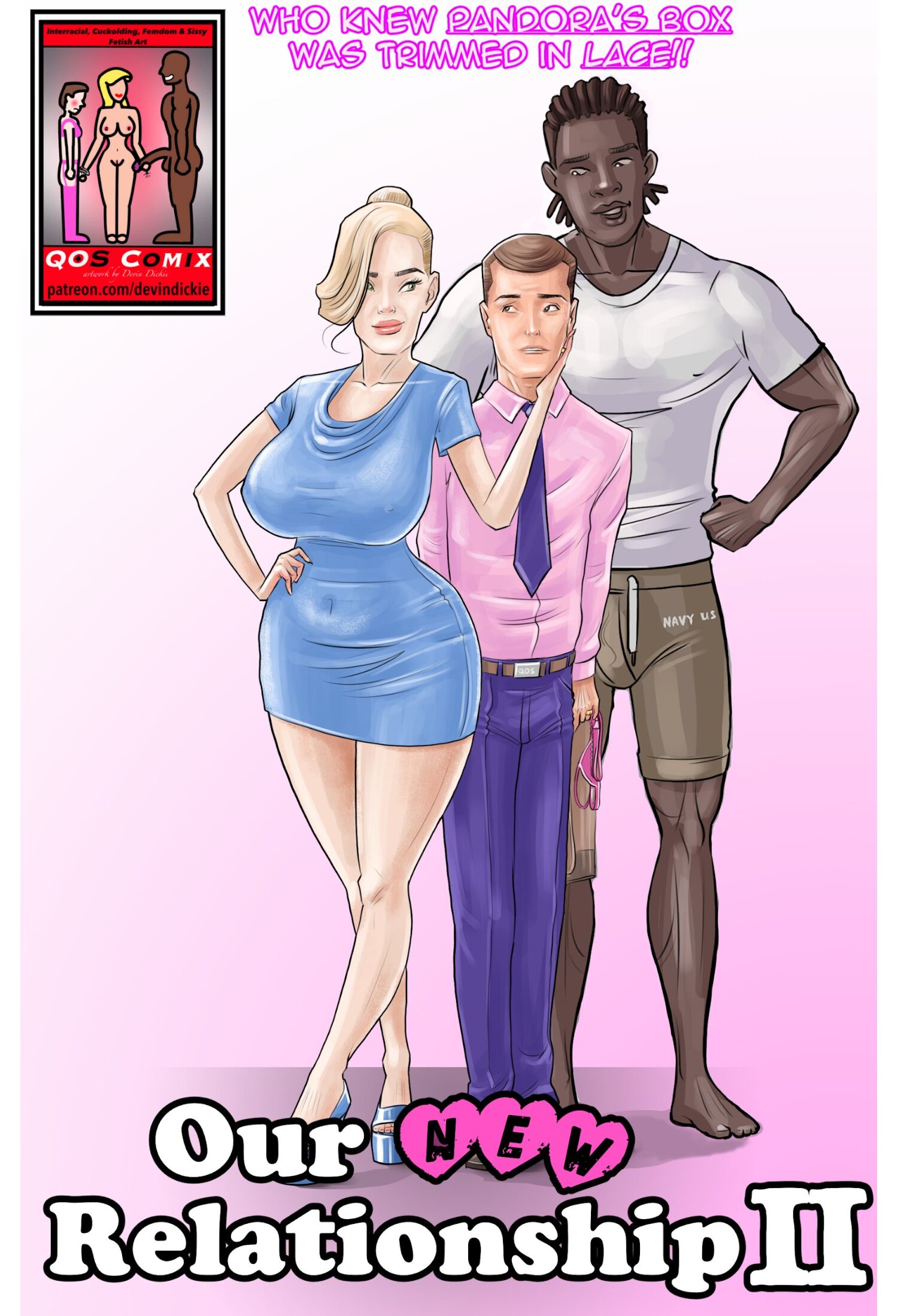 1500px x 2200px - Devin Dickie - Our New Relationship 2 (Interracial) - Porn Cartoon Comics