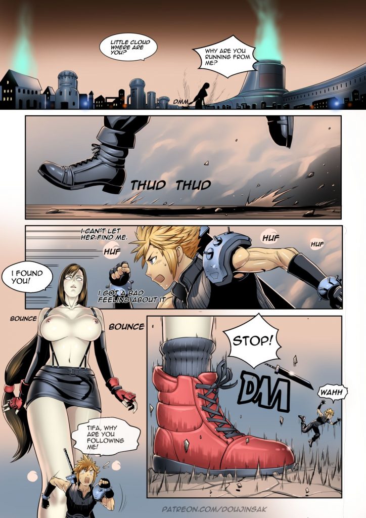 Doujinsak Giantess Fantasia 2 Final Fantasy Vii Porn C