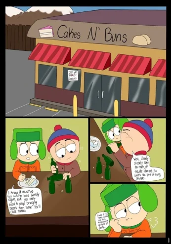 South Park Stan X Kyle- Blackwhiplash