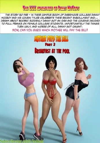 Mother Pays The Ball Part 2- Breakfast at the Pool- Lednah