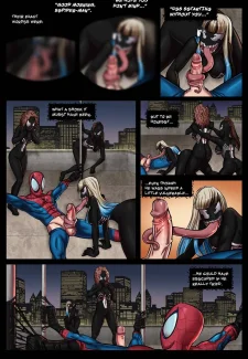 Venom Stalks SpiderMan (Tracy Scops) 006