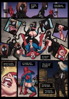 Venom Stalks SpiderMan (Tracy Scops) 009