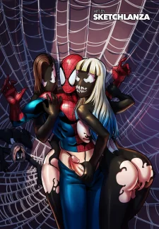 Venom Stalks SpiderMan (Tracy Scops) 011