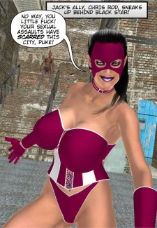 Blackened Star- Captured Heroines (11)