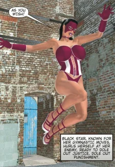 Blackened Star- Captured Heroines (6)