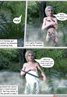 Ciri goes wild- Witcher parody (5)