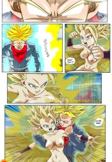 [Drah Navlag] Trunks and Caulifla (Dragon Ball Super)011