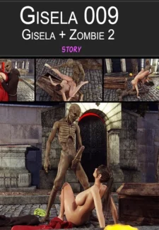 Gisela 009- Gisela + Zombie by Blackadder