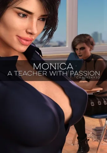 CrazySky3D – Monica a Teacher with Passion