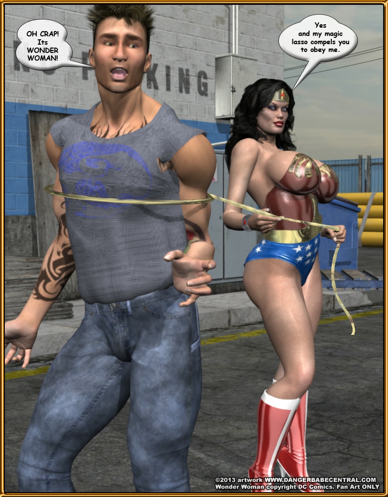 Wonder woman vs arms dealer porn comics