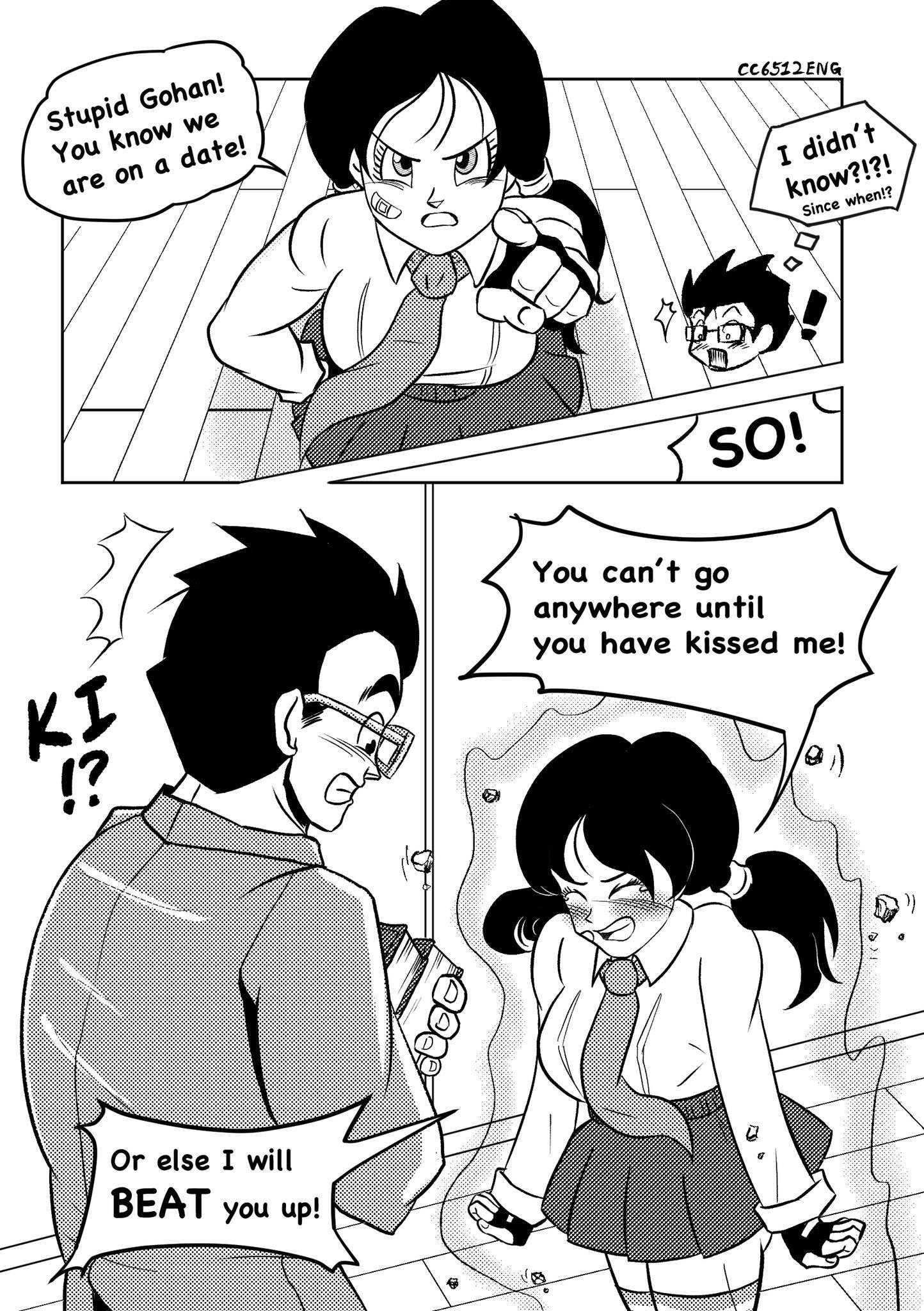 Bully Videl- KaRoRu (Dragon Ball Z) - Porn Cartoon Comics