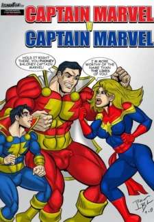 Captain Marvel V Captain Marvel- Iceman Blue0001 (Ilike Cover)