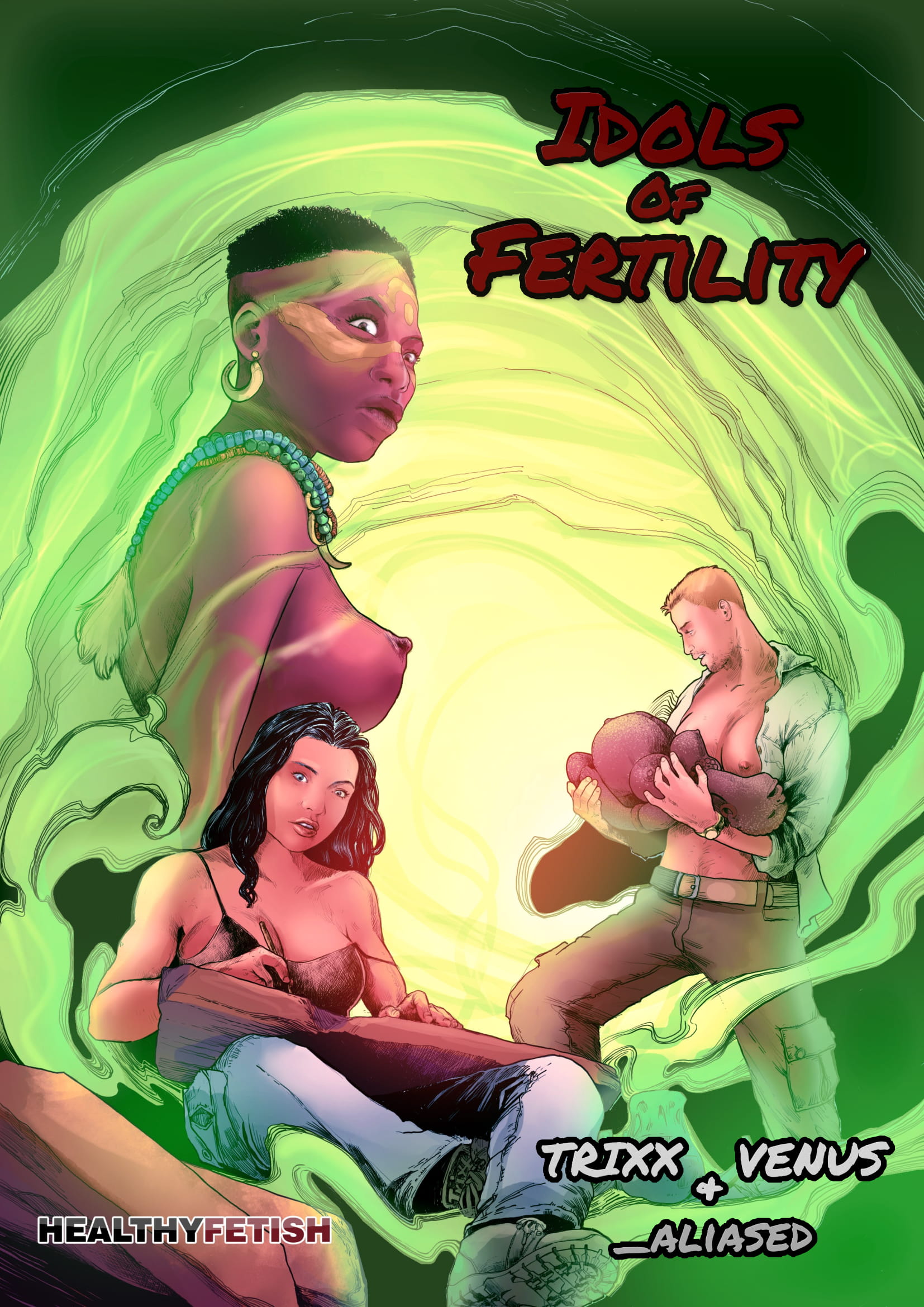 1654px x 2339px - Idols of Fertility- Healthy Fetish (Trixx +Venus) - Porn Cartoon Comics