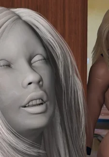 Jenny- The Model and The Sculptor by DarkCowBoy (15)