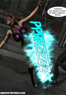 Night Razor Hunts Elektroz- Captured Heroines (7)
