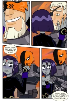 Raven and Slade (Teen Titans) by Eyxxx]0003