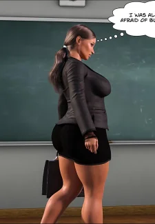 Spank 2- Teacher Marilia by Crazydad3D (8)