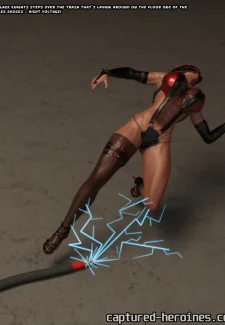 Captured Heroines – Black Knight – Mutant Party (4)