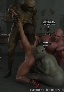 Captured Heroines – Black Knight – Mutant Party (64)