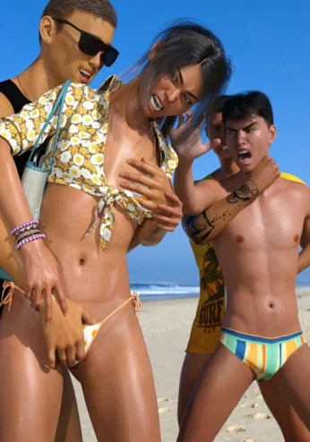 Dangerous Beach 1- Minoru