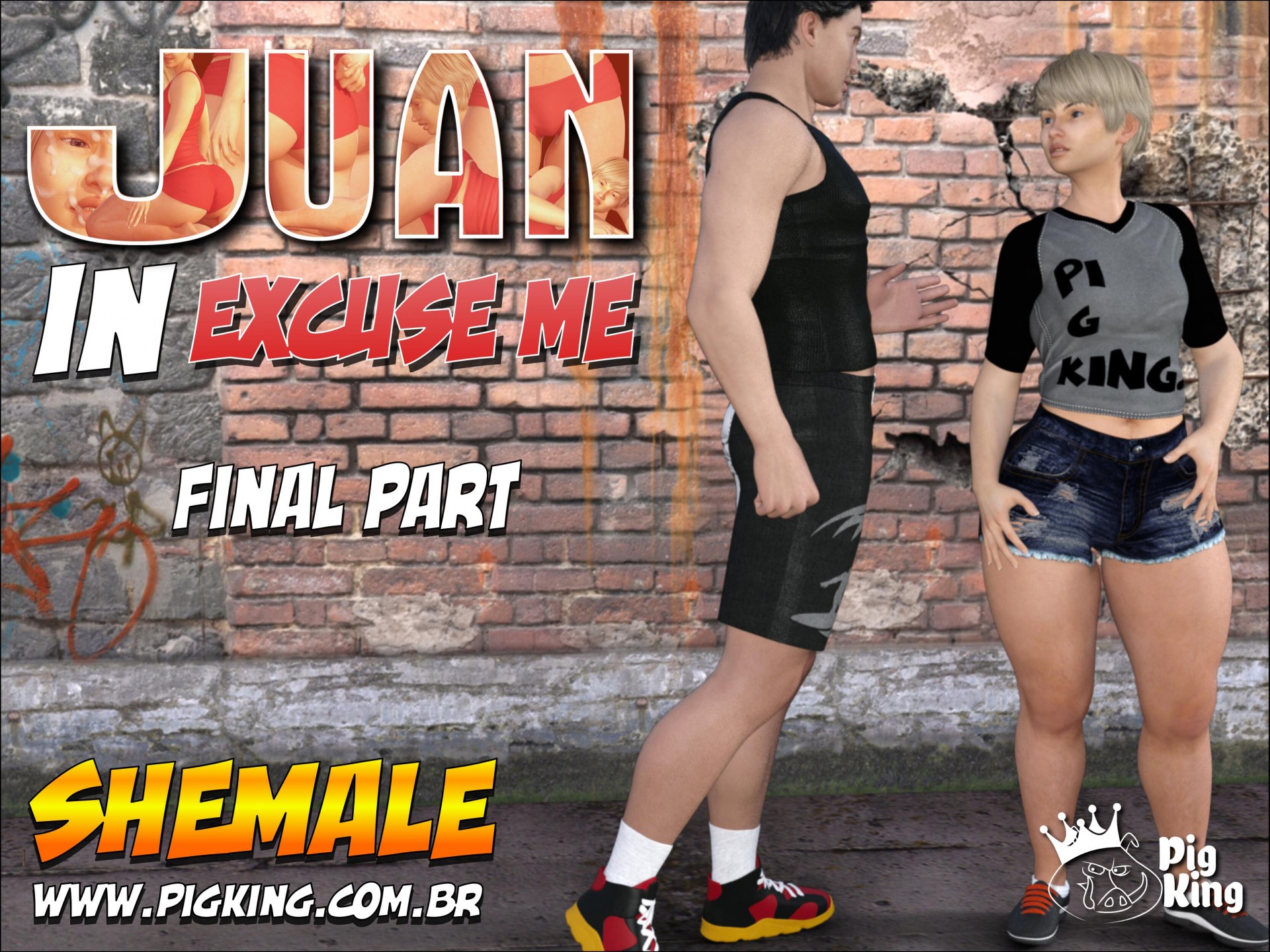 Juan in Excuse Me Final Part – PigKing Shemale - 3D Shemale Fucking Porn  Comics