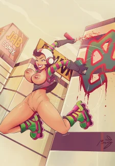 Laz-Skate-Pinup