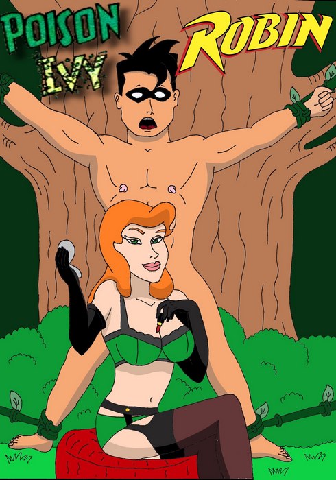 Poison Ivy & Robin- Elicitation of his Intimate Seed (Batman)