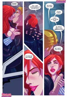 Widow’s Down Time- Teasecomix – Ironwolf (8)