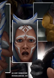 Ahsoka Down — Star Wars by WHArt_20
